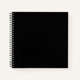 Zurück zur Schule, einfache schwarze Autorität® Sp Notizbuch