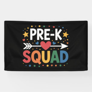 Zurück zur Schule Erster Tag im Vorschulalter  Banner