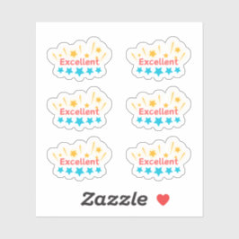 Zurück zur Schule "Exzellente" Aufkleber