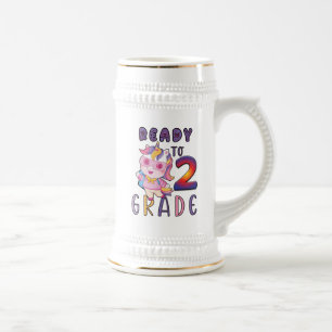 Zurück zur Schule, fertig bis zur 2. Klasse Bierglas