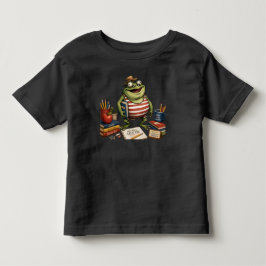 Zurück zur Schule Frosch PNG, Lehrer Klassenzimmer Kleinkind T-shirt