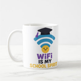 Zurück zur Schule Funny WiFi Spirit Student Kaffeetasse