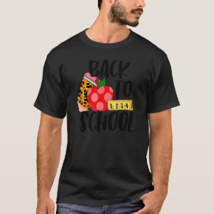Zurück zur Schule für Lehrer Schüler Erster Schult T-Shirt