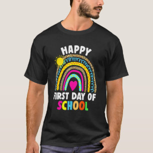 Zurück zur Schule für Lehrer Student erster Tag T-Shirt