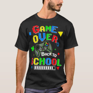 Zurück zur Schule Gezwitscher über Lehrer Student T-Shirt