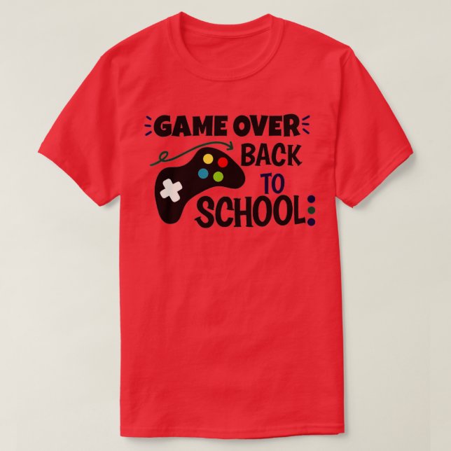 Zurück zur Schule Gezwitscher über Lehrer Student  T-Shirt (Design vorne)