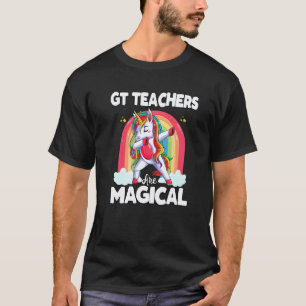 Zurück zur Schule Gt Lehrer Squad Einhorn Magisch T-Shirt