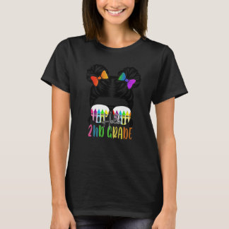 Zurück zur Schule Hallo 2. Klasse Zweiter Unordent T-Shirt