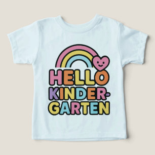 Zurück zur Schule Hallo Kindergarten-Lehrer Kinder