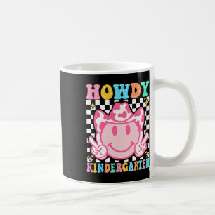 Zurück zur Schule Hallo Kindergarten Süßer Cowboy Kaffeetasse