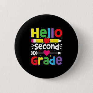Zurück zur Schule Hallo Zweite Klasse Team 2. Klas Button
