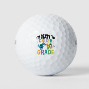Zurück zur Schule Ich bin bereit, den 10. Golfball