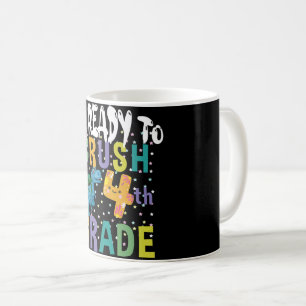 Zurück zur Schule Ich bin bereit, die 4. Klasse Di Kaffeetasse