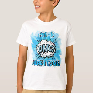 Zurück zur Schule im Vorfeld des K-Comic T-Shirt