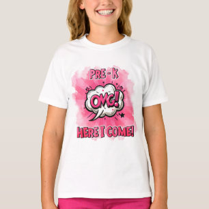Zurück zur Schule im Vorfeld des K-Comic T-Shirt