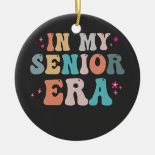 Zurück zur Schule in meinem Seniorallehrer Keramik Ornament