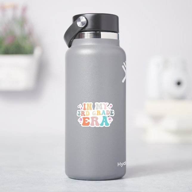 Zurück zur Schule in meiner zweiten Klasse Aufkleber (HydroFlask)