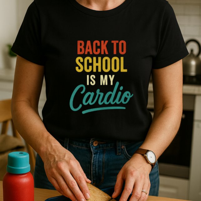Zurück zur Schule ist meine Cardio-Eltern T-Shirt (Von Creator hochgeladen)
