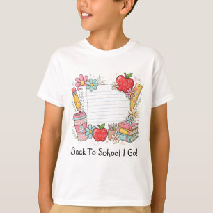 Zurück zur Schule Jugendliche-Jungen & Mädchen T-Shirt