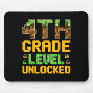 Zurück zur Schule Jungen Videospieler Erster Tag d Mousepad