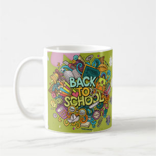 zurück zur Schule Kaffeetasse