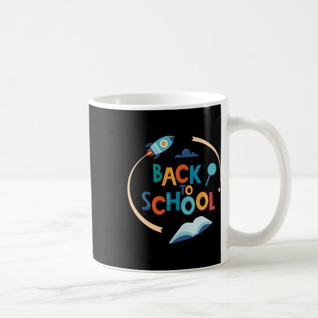 Zurück zur Schule Kaffeetasse (Rechts)