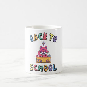 Zurück zur Schule Kaffeetasse