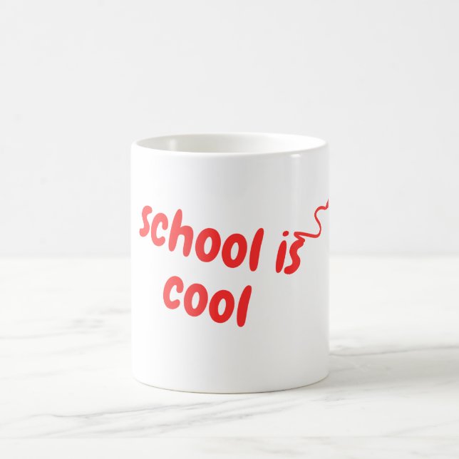 Zurück zur Schule Kaffeetasse (Mittel)