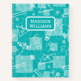 Zurück zur Schule Kids SpiralNotebook Notizbuch