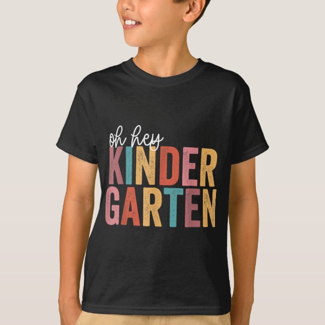 Zurück zur Schule Kinder Schüler Lehrer Oh Hey Kin T-Shirt (Vorderseite)