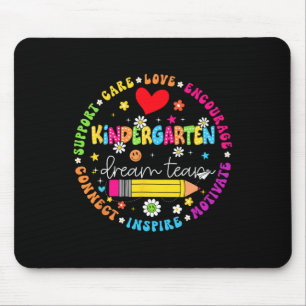 Zurück zur Schule Kindergarten Dream Team Lehrer L Mousepad