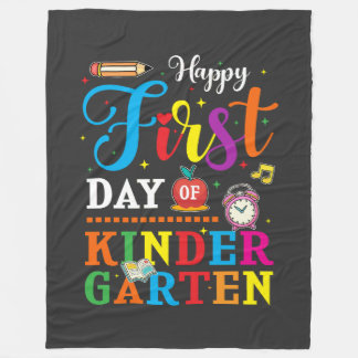 Zurück zur Schule, Kindergarten Fleecedecke