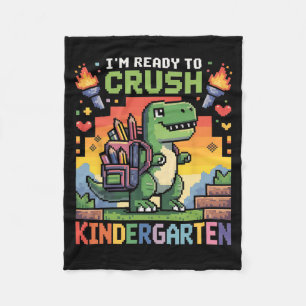 Zurück zur Schule Kindergarten Jungen Ich bin bere Fleecedecke