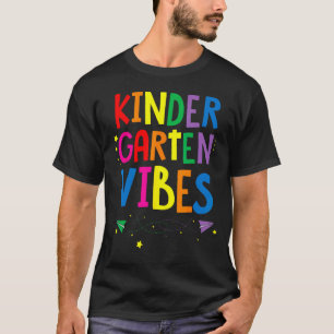 Zurück zur Schule Kindergarten Stimmung Schüler Le T-Shirt