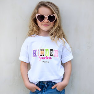 Zurück zur Schule Kindergarten Varsity T - Shirt