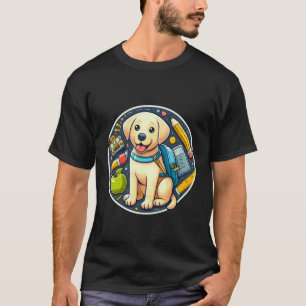 Zurück zur Schule Labrador Retriever Hund Kinder J T-Shirt