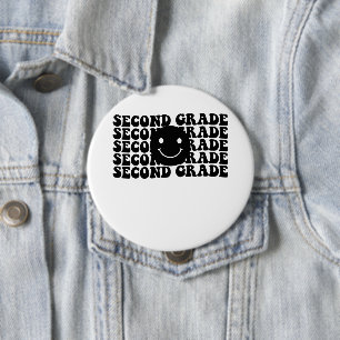 Zurück zur Schule Lehrer der zweiten Klasse Button
