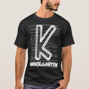 Zurück zur Schule Lehrer Schüler Typografie Kinder T-Shirt