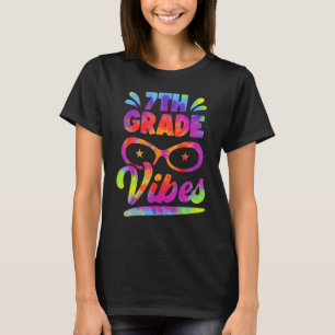 Zurück zur Schule Lehrer Student 7. Klasse T-Shirt