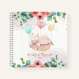Zurück zur Schule Llama Girl Sketchbook Notizbuch