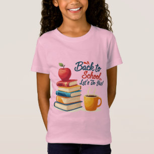 "Zurück zur Schule, Los geht's!" Motivationszitate T-Shirt