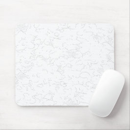 Zurück zur Schule Minimalistischer Stil Mousepad