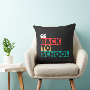 Zurück zur Schule mit klassischer und klassischer  Kissen