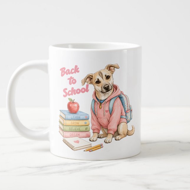Zurück zur Schule mit Lina Jumbo-Tasse (Links)