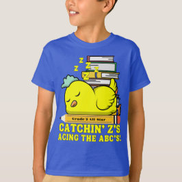 Zurück zur Schule Name Schlafhühnchen T-Shirt