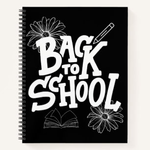 Zurück zur Schule Notizbuch