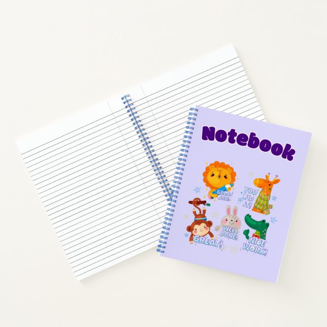 zurück zur Schule 💜 📙 📒 💗 Notizbuch (Innenseite)