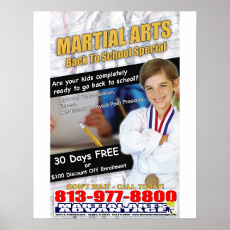 zurück zur Schule Poster