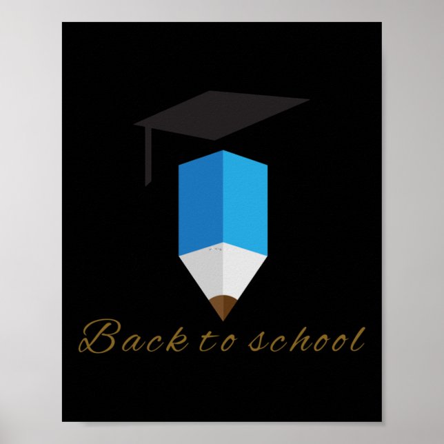 Zurück zur Schule Poster (Vorne)