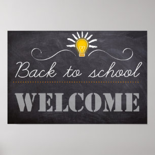 Zurück zur Schule Poster